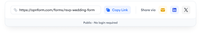Share with a simple link